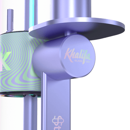 Stündenglass® Gravity Pipe Limited Edition Khalifa Violet Sky / Mints