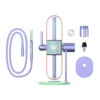 Stündenglass® Gravity Pipe Limited Edition Khalifa Violet Sky / Mints