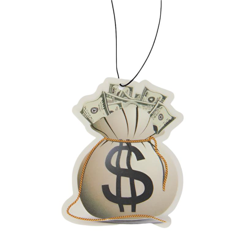 Fresh Fresheners Money Bag Car Hanger SALE