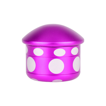 Mushroom Aluminum 4 Piece Grinder - Assorted Colors