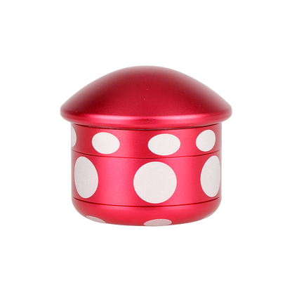 Mushroom Aluminum 4 Piece Grinder - Assorted Colors