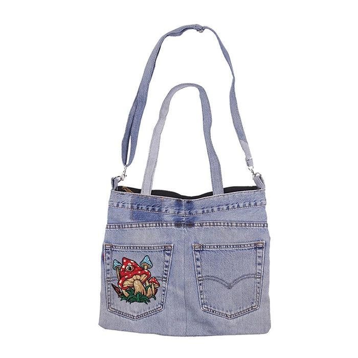 Upcycled Denim Jean Butt Bag
