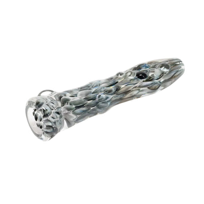 Rotational Science Glass Black and White Dot Onie