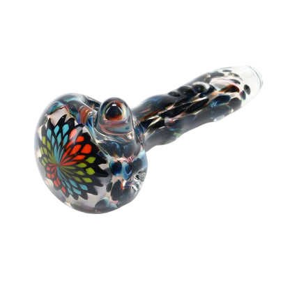 Rotational Science Glass Fillacello Color Mix Dot Pipe