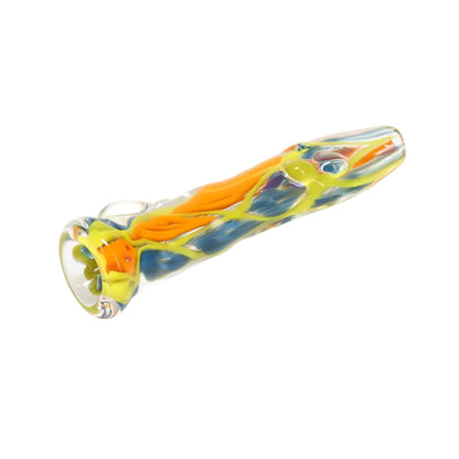 Rotational Science Glass Diamond Line Mix Color Onie