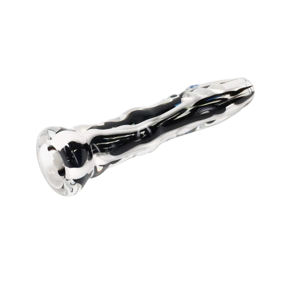Rotational Science Glass Old School Black and White Onie
