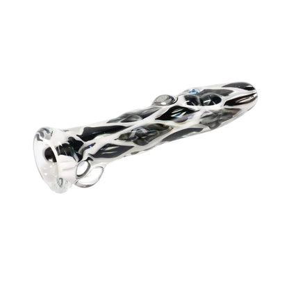 Rotational Science Glass Diamond Line Black and White Onie
