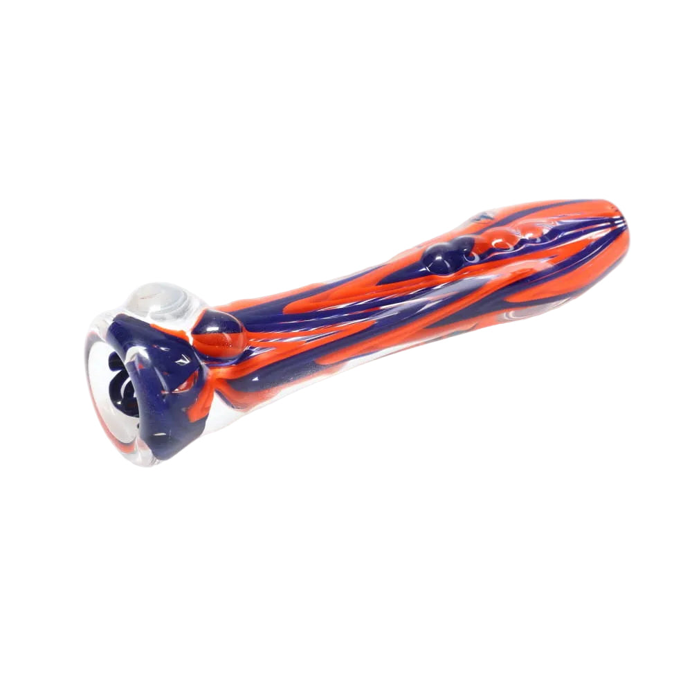 Rotational Science Glass Zig Zag Mixed Color Chillum