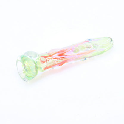 Rotational Science Glass Zig Zag Mixed Color Chillum