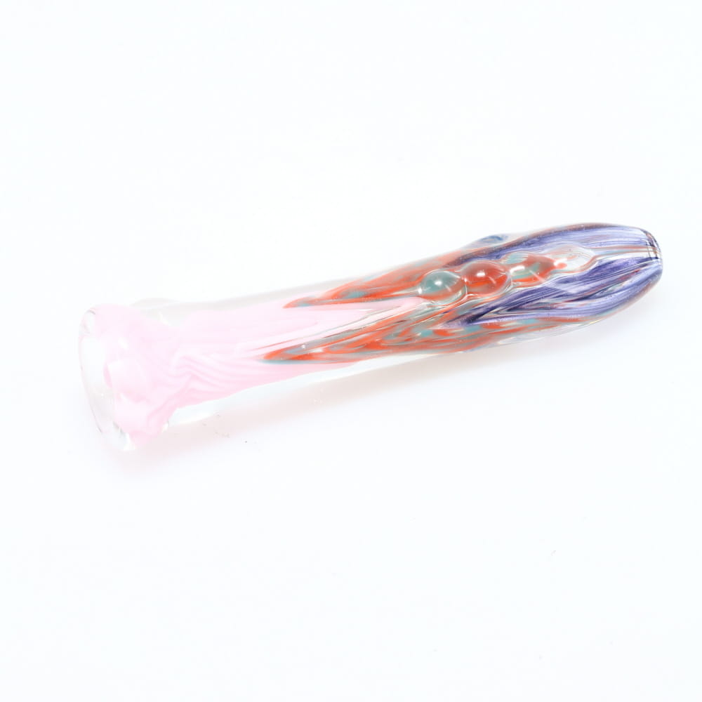 Rotational Science Glass Zig Zag Mixed Color Chillum