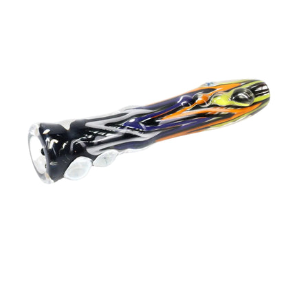 Rotational Science Glass Zig Zag Mixed Color Chillum