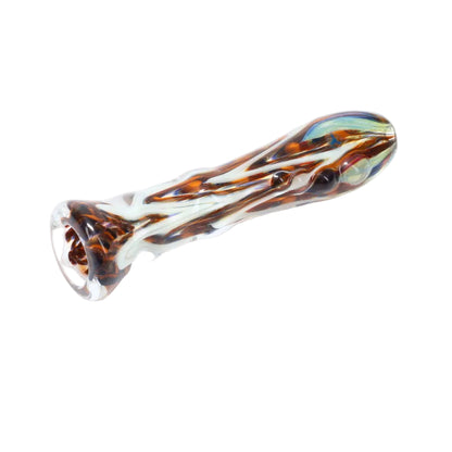 Rotational Science Glass Zig Zag Mixed Color Chillum