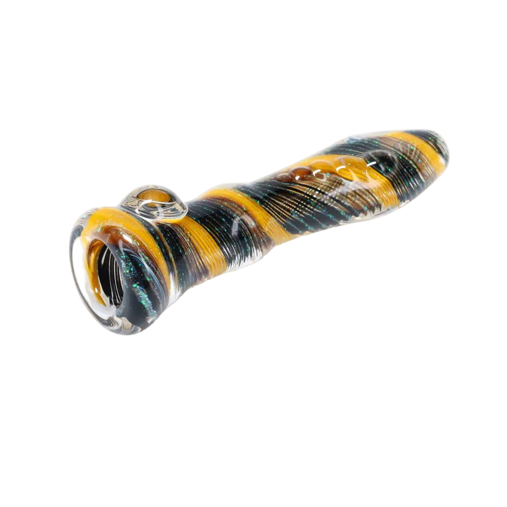 Rotational Science Glass Twist Fillacello Crushed Opal Chillum