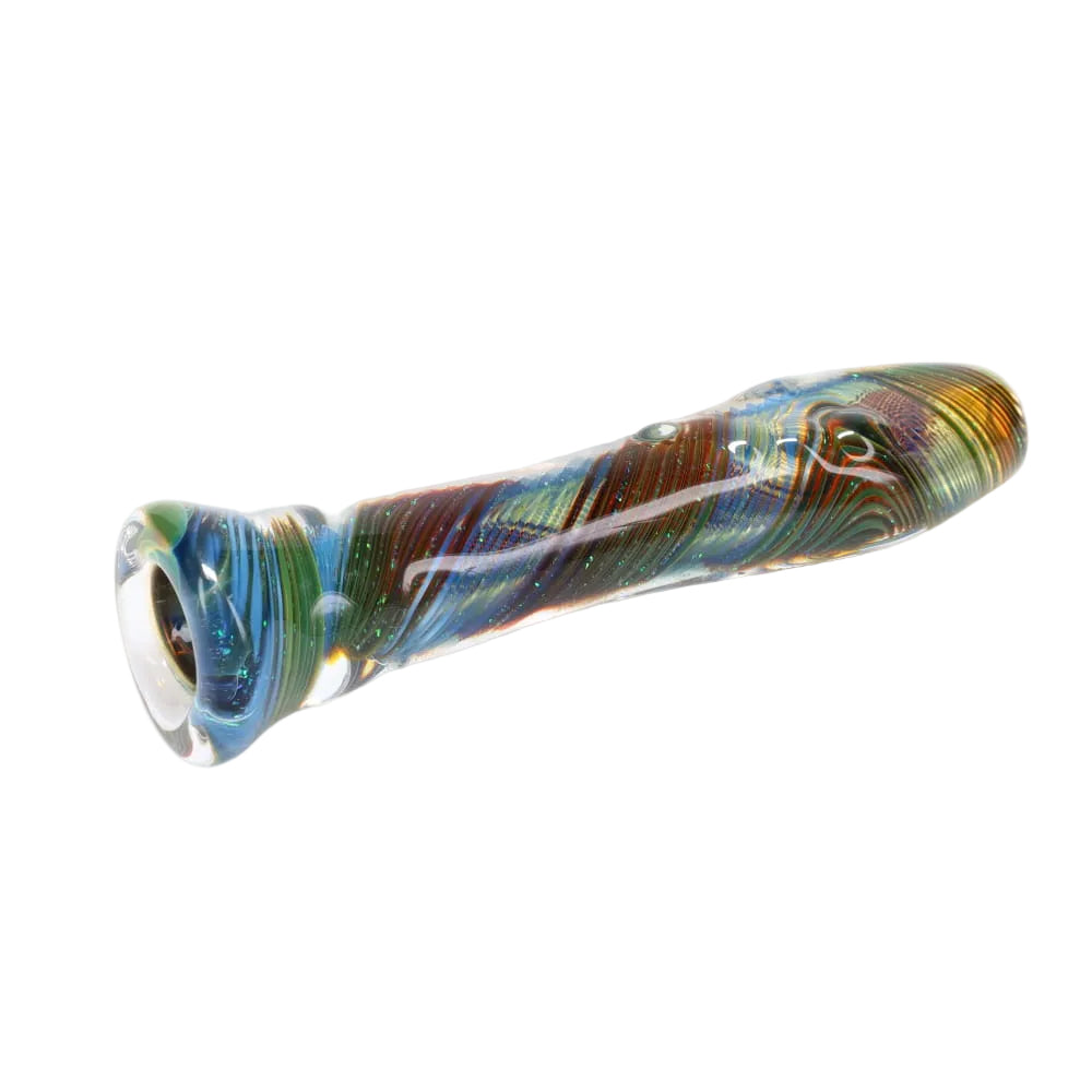 Rotational Science Glass Twist Fillacello Crushed Opal Chillum