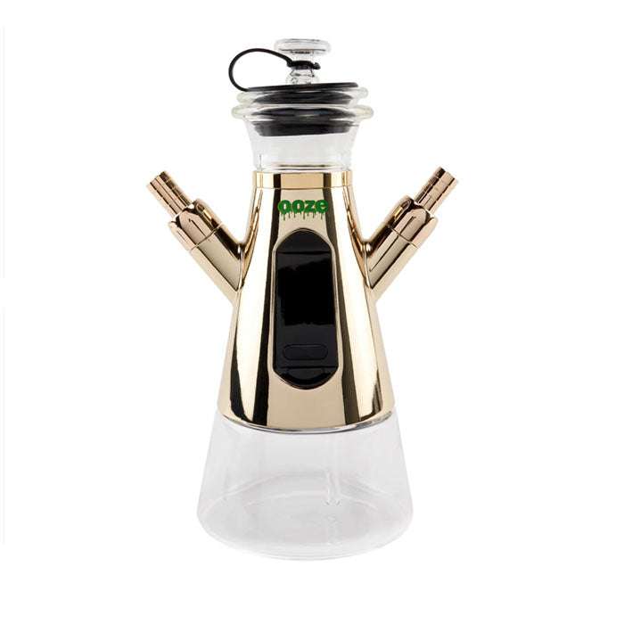 Ooze Ripley Dab Rig Hookah - Gold