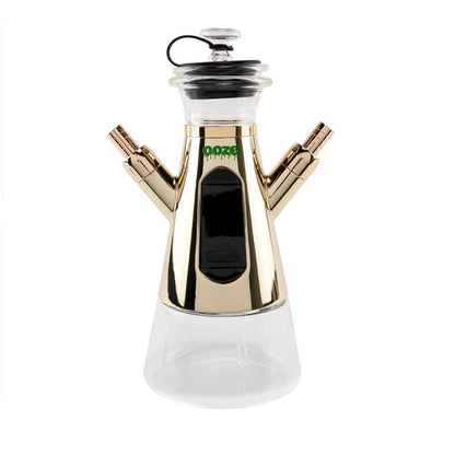 Ooze Ripley Dab Rig Hookah - Gold