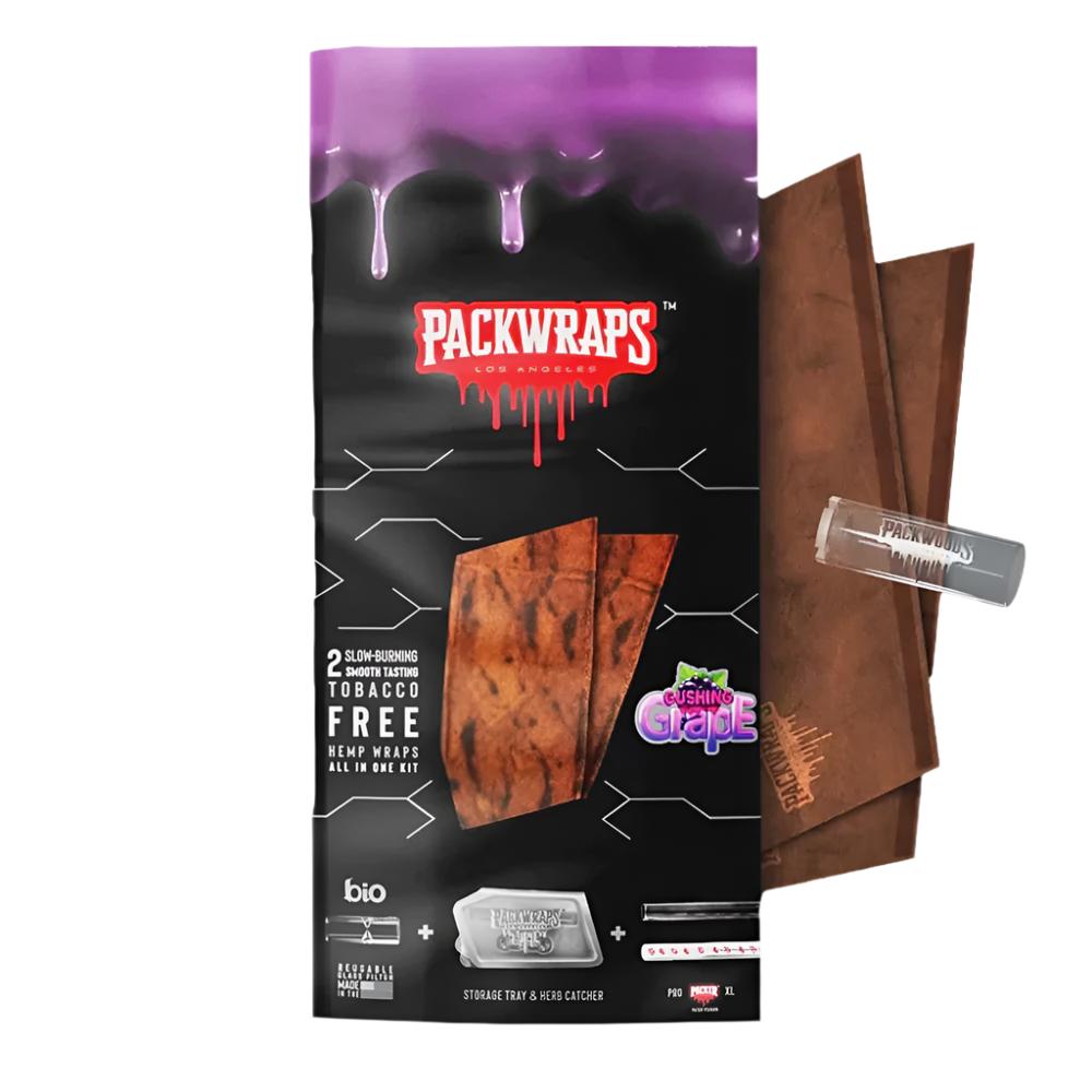 Packwraps x Twisted Hemp Grape Wraps - 2 pack SALE