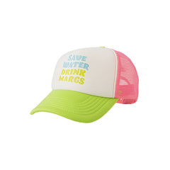 Pacific Brim "Save Water Drink Margs" Foam Trucker Hat