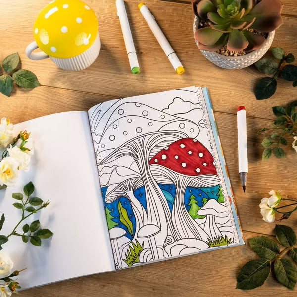 Peace, Love, and Coloring: Discover A World of Adventure