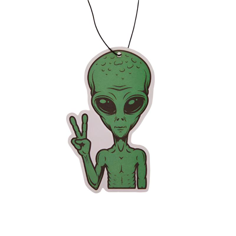 Fresh Fresheners Peace Sign Alien Car Hanger