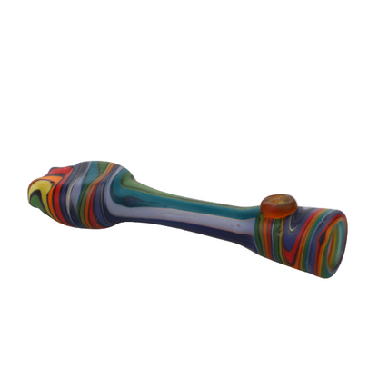 Star Seed Glass Sandblast Line Bite Grip Chillum