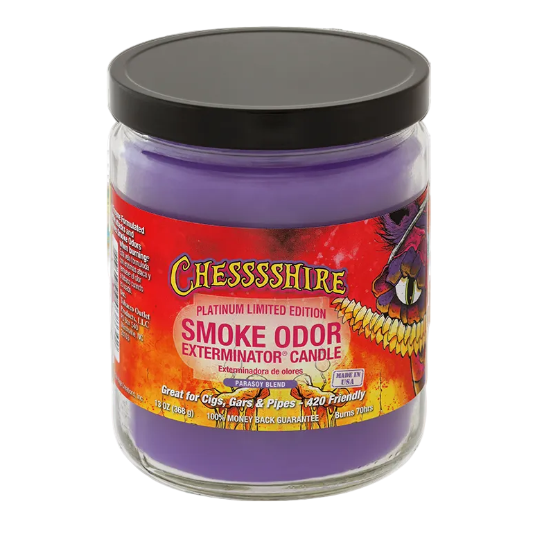 Sean Dietrich Chesssshire Smoke Odor Candle - Platinum Limited Edition