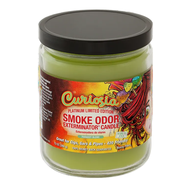 Sean Dietrich Curiosia Smoke Odor Candle - Platinum Limited Edition