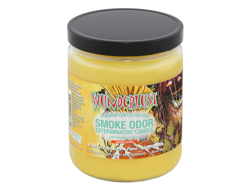 Sean Dietrich Wunderlust Smoke Odor Candle - Platinum Limited Edition