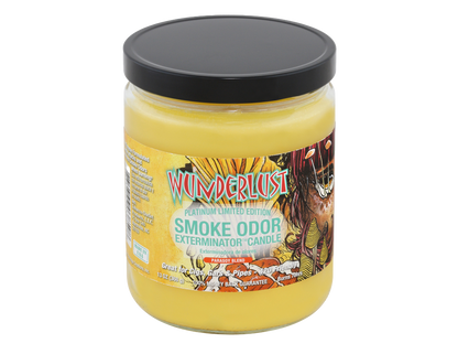 Sean Dietrich Wunderlust Smoke Odor Candle - Platinum Limited Edition