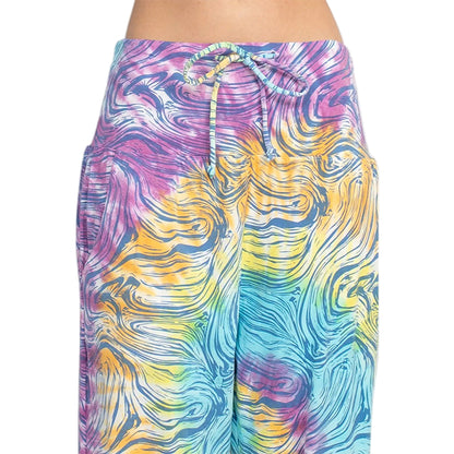 Psychedelic Mushroom Jogger Pants in Blue