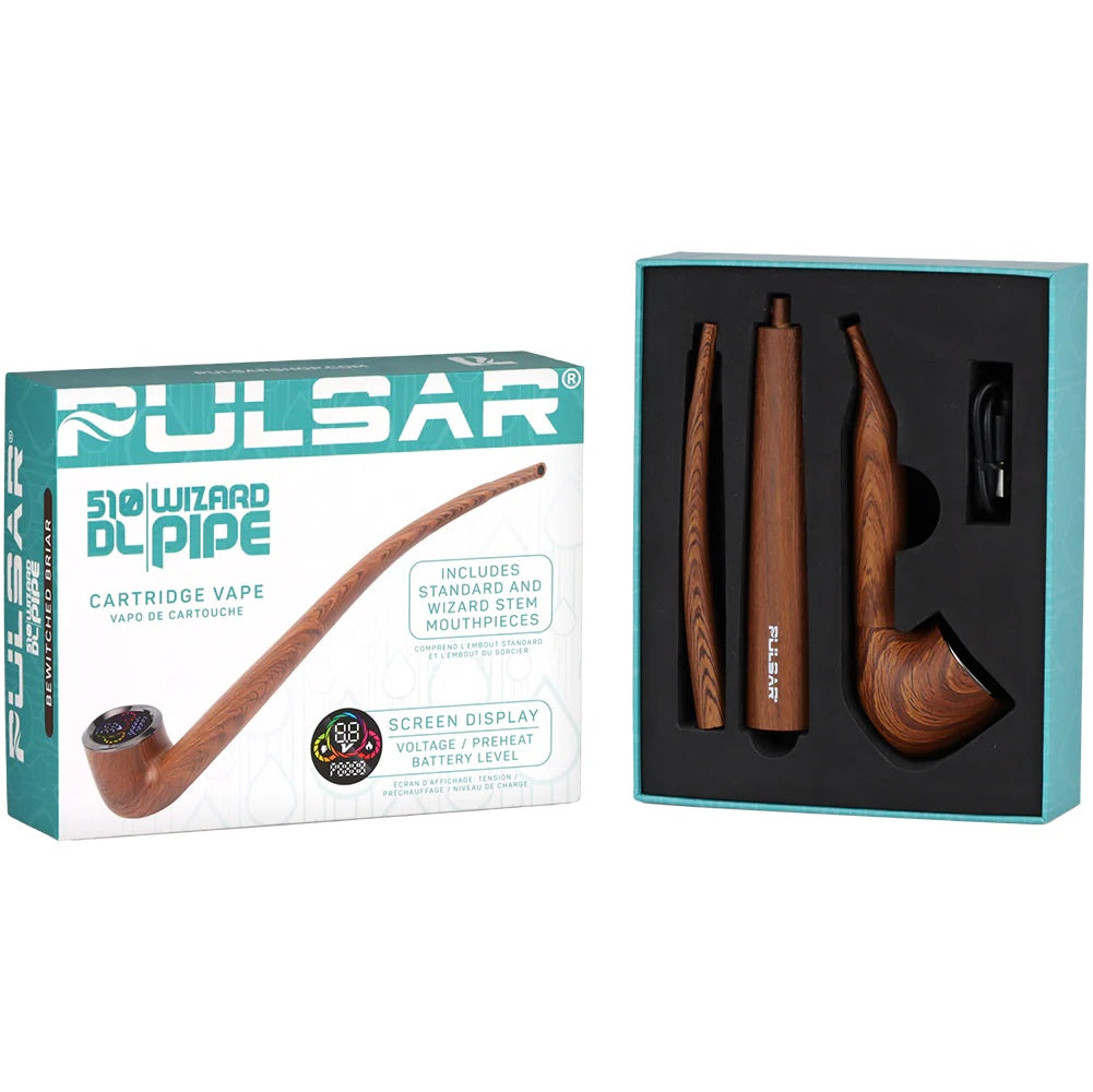 Pulsar 510 DL Wizard Pipe Auto-Draw Vape Battery