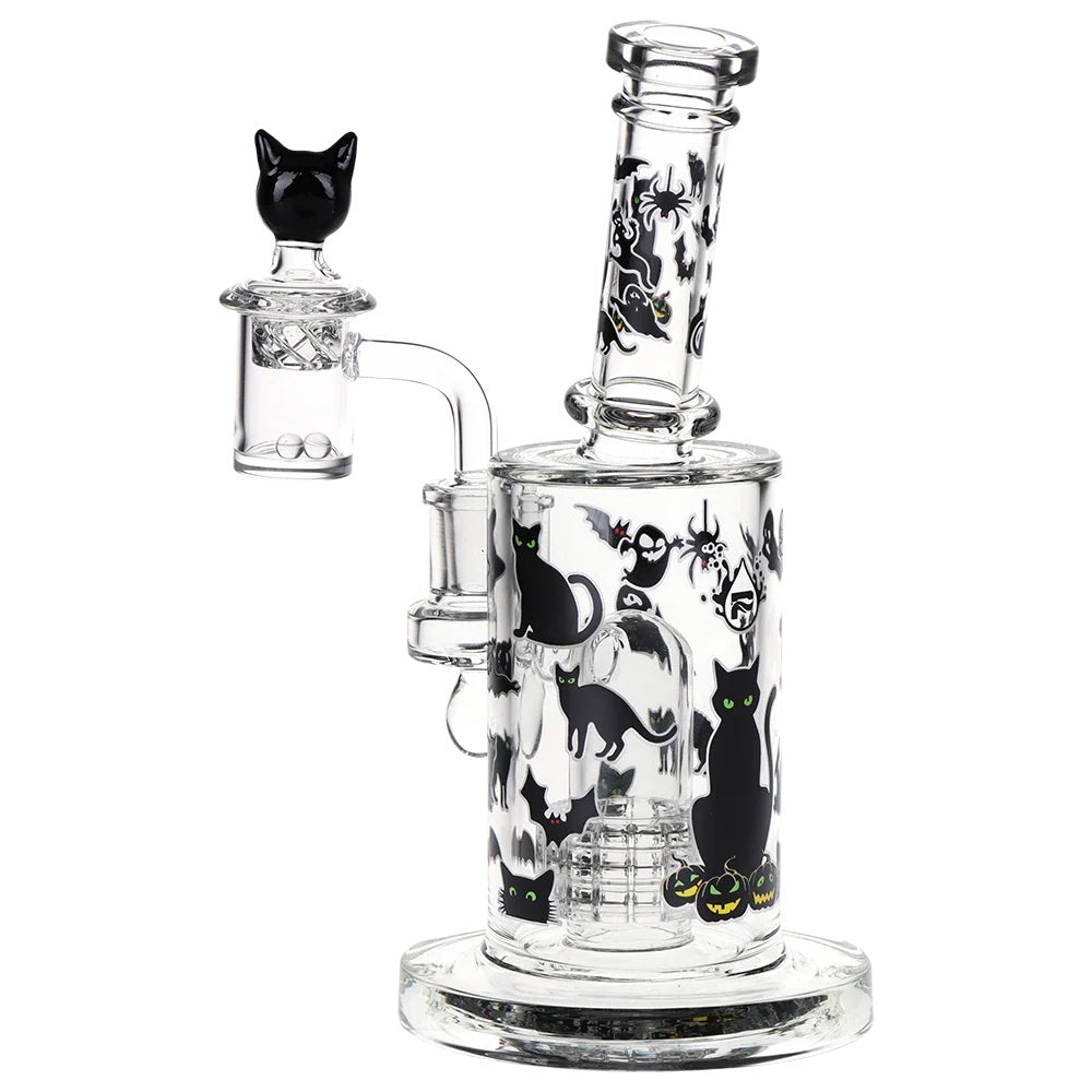 Pulsar 8" Nectar Collector & Dab Rig Set - Black Cat