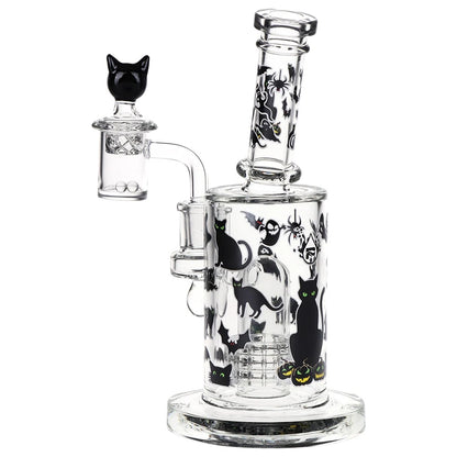 Pulsar 8" Nectar Collector & Dab Rig Set - Black Cat