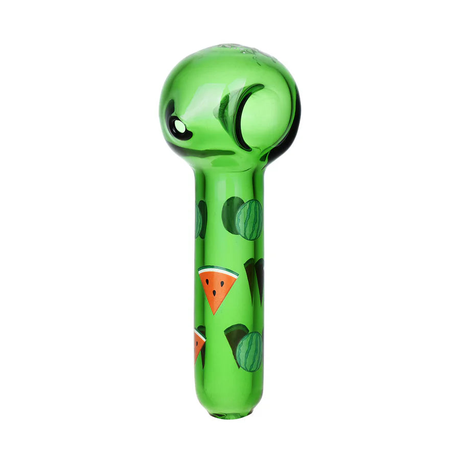 Pulsar Fruit Series 10" Glow Water Pipe & Hand Pipe Set - Watermelon Zkittles SALE