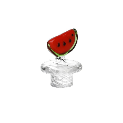 Pulsar Fruit Series 8" Glow Nectar Collector & Dab Rig Set - Watermelon Zkittles SALE
