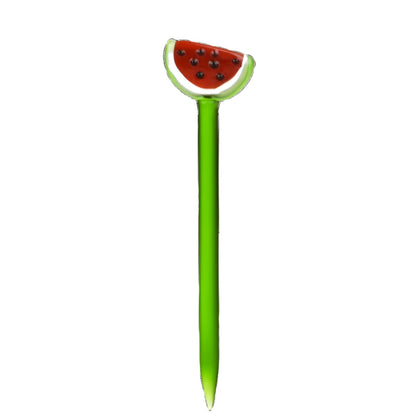 Pulsar Fruit Series 8" Glow Nectar Collector & Dab Rig Set - Watermelon Zkittles SALE