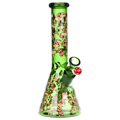 Pulsar Greatest Hits Series 10" Glow Water Pipe & Hand Pipe Set - Shroomiez