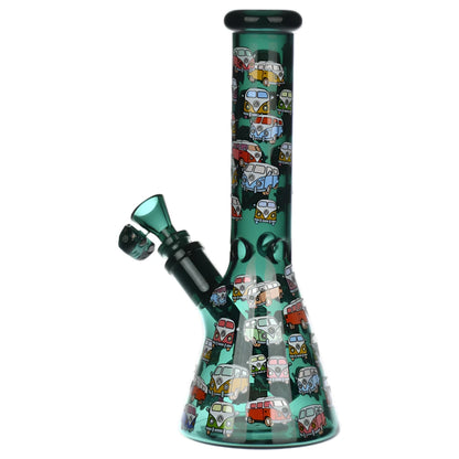 Pulsar Greatest Hits Series 10" Glow Water Pipe & Hand Pipe Set - V-Dubz