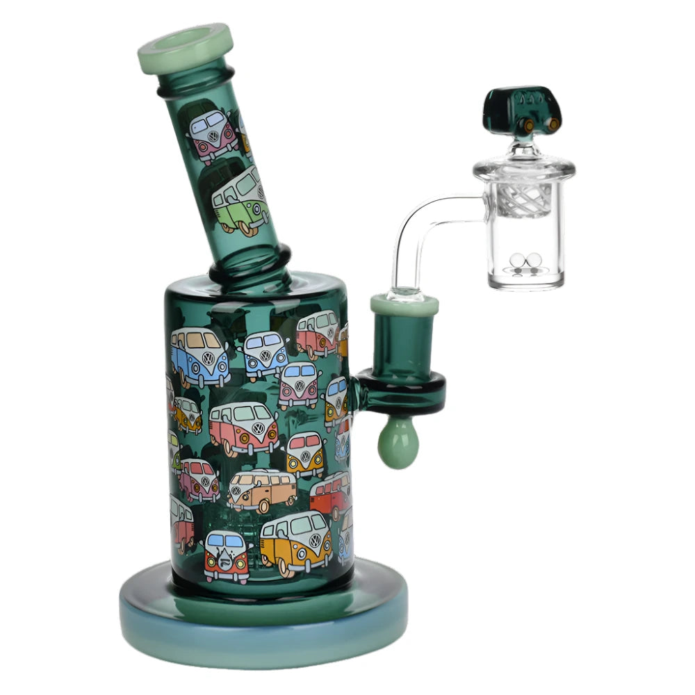 Pulsar Greatest Hits Series 8" Glow Nectar Collector & Dab Rig Set - V-Dubz