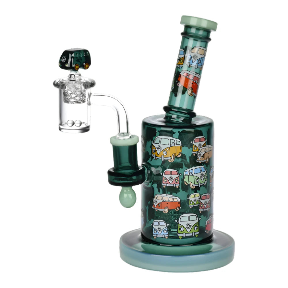 Pulsar Greatest Hits Series 8" Glow Nectar Collector & Dab Rig Set - V-Dubz