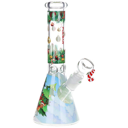 Pulsar 10" Water Pipe & Hand Pipe Set - Ho-Ho Holiday Christmas