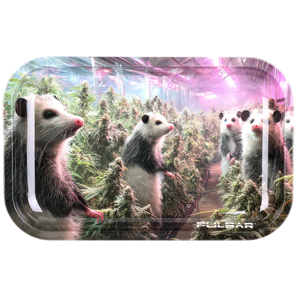 Pulsar Medium Metal Rolling Tray - Greenhouse Oposums