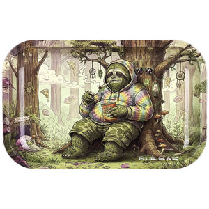 Pulsar Medium Metal Rolling Tray - Sasquatch Sloth