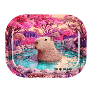 Pulsar Mini Metal Rolling Tray - Capybara Spa
