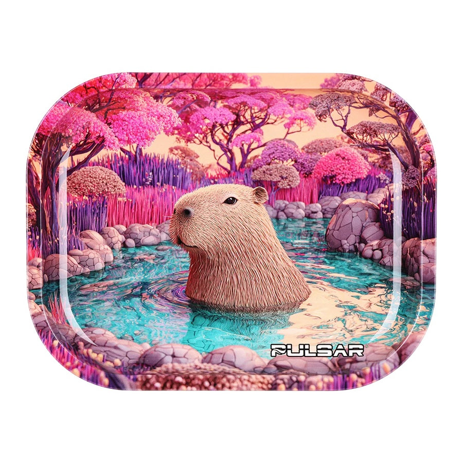 Pulsar Mini Metal Rolling Tray - Capybara Spa