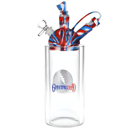 Pulsar x Grateful Dead Silicone & Glass Gravity Waterpipe Set