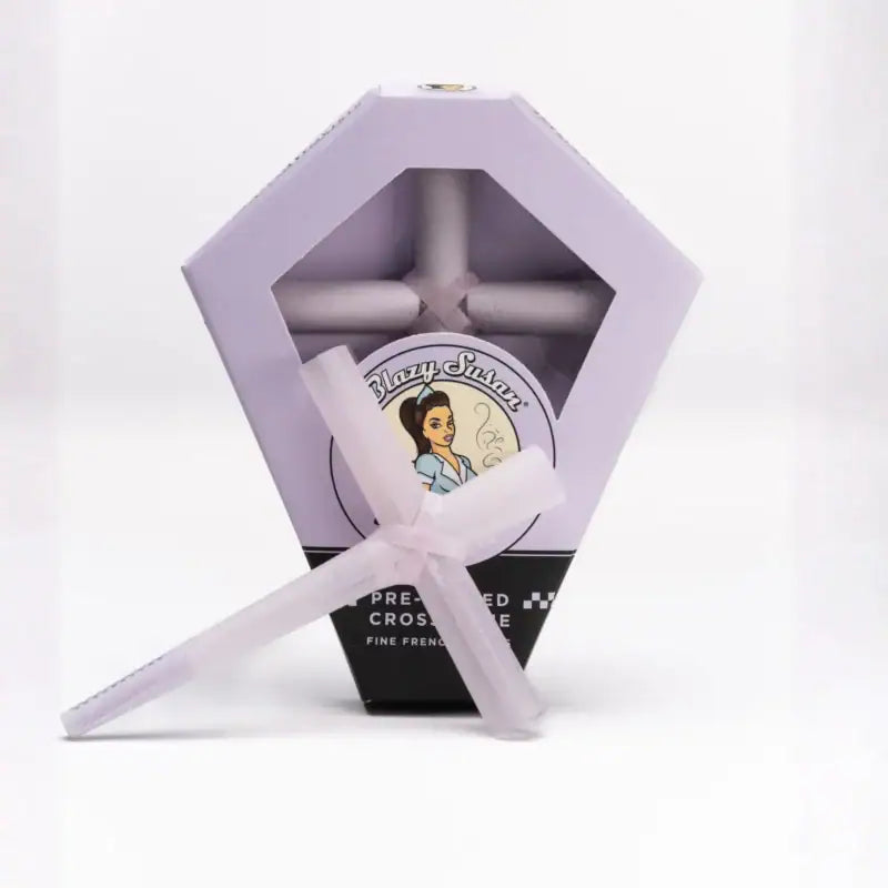 Blazy Susan Cross Cone - Purple