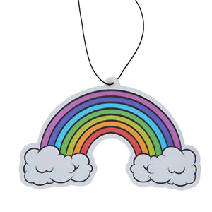 Fresh Fresheners Rainbow Shape Car Hanger
