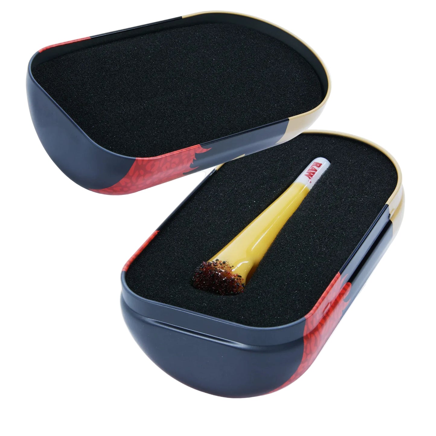RAW Josh Mini Cone Hand Pipe + Collectable Tin