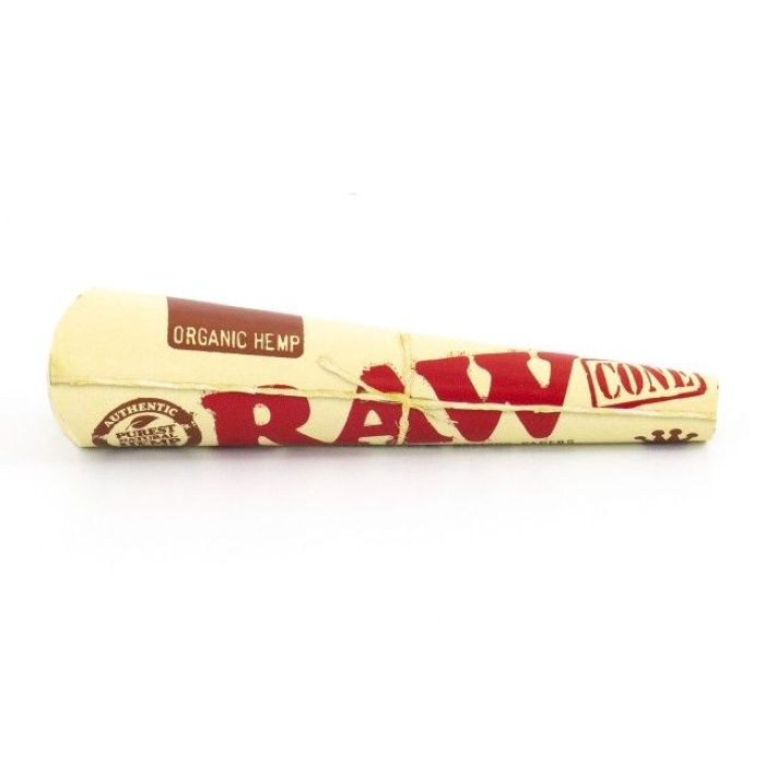 RAW Organic Hemp Kingsize Cones 3 Pack SALE
